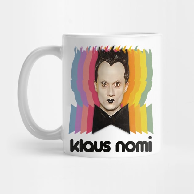 Klaus Nomi / Retro Fan Art Design by DankFutura